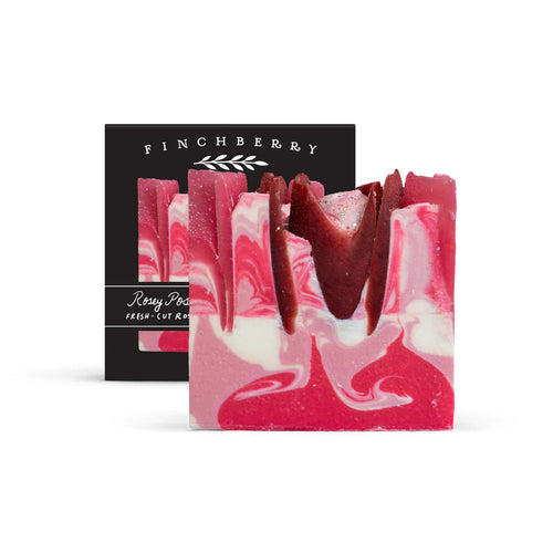 Finchberry Handcrafted Vegan Soap - Rosey Posey