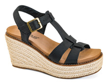 Load image into Gallery viewer, Corky's Somethings Fishy Wedge - Black