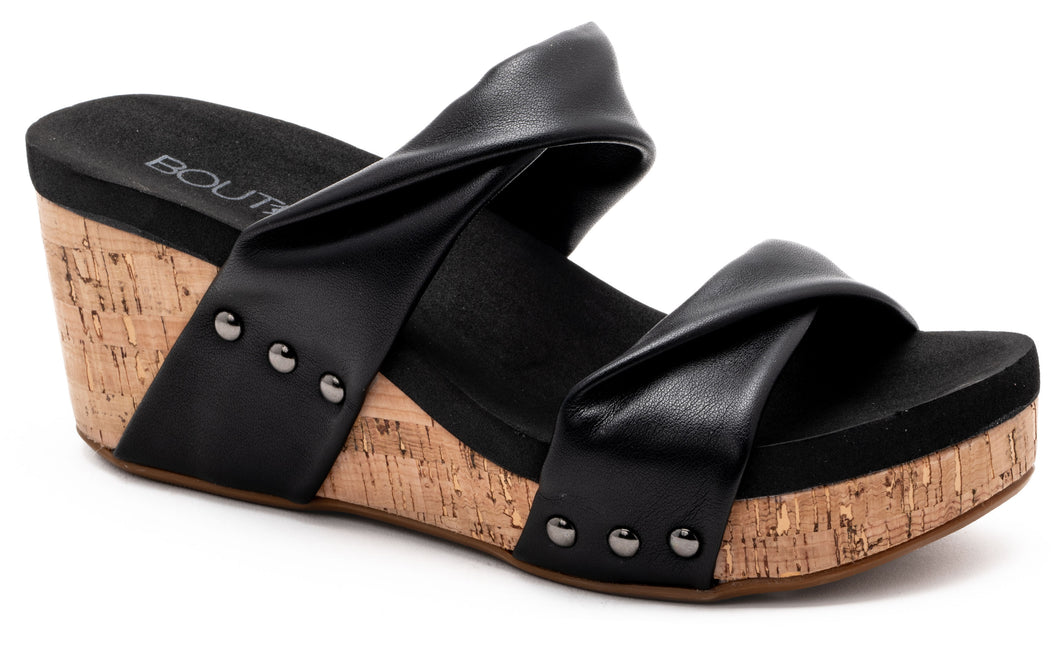 Corky's Stranded Wedge - Black