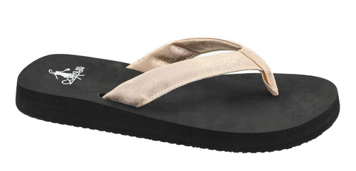 Corky's Summer Plans Sandal - Gold Washed Metallic