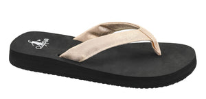 Corky's Summer Plans Sandal - Gold Washed Metallic