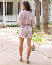 Load image into Gallery viewer, Grace &amp; Lace Sweetest Floral Romper - Purple