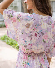 Load image into Gallery viewer, Grace &amp; Lace Sweetest Floral Romper - Purple