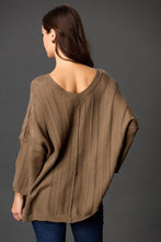 Load image into Gallery viewer, Polly Oversized Sweater - Olive
