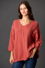 Load image into Gallery viewer, Polly Oversized Sweater - Sunset