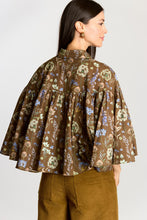 Load image into Gallery viewer, Poppi Floral Blouse - Olive