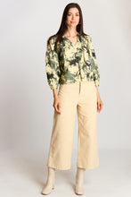 Load image into Gallery viewer, Jane Boho Floral Blouse - Green