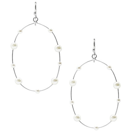 Meghan Browne Taylor Earring - Silver