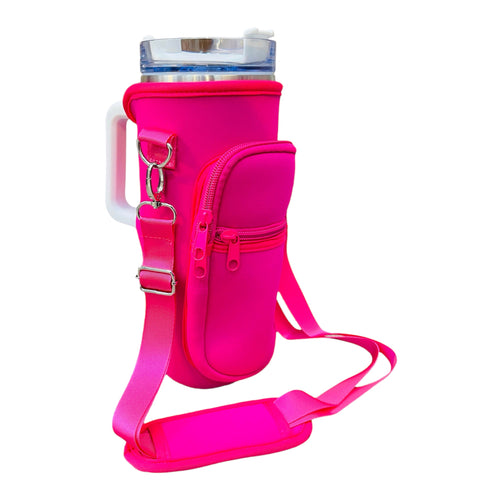 Water Bottle Carrier Pouch *3 Colors*