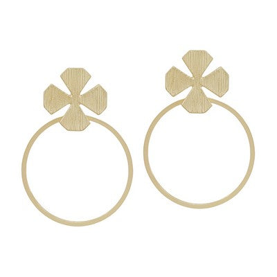 Meghan Browne Trixi Earrings - Gold