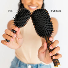 Load image into Gallery viewer, Teleties - Mini Boar Hair Brush for All Hair Types