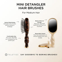 Load image into Gallery viewer, Teleties - Mini Detangler Hair Brush for Medium Hair