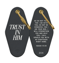 Load image into Gallery viewer, Bible Verse Keychain - Trust In Him