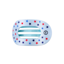 Load image into Gallery viewer, Medium Teleties Flat Round Hairclip - United We Sparkle