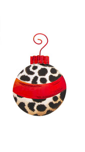 RTC Ornament - Round Leopard *3 Sizes*