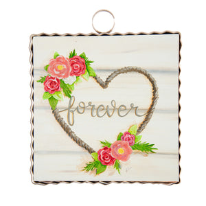 RTC Mini Gallery Charm - Forever Rope Heart