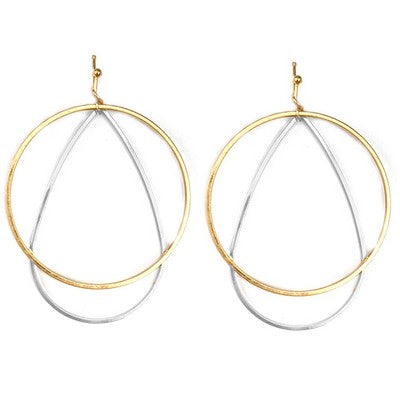 Meghan Browne Vicki Earring - Gold Silver