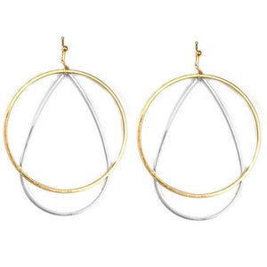 Meghan Browne Vicki Earring - Gold Silver