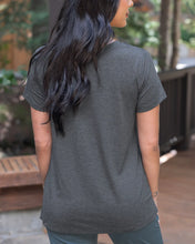 Load image into Gallery viewer, Grace &amp; Lace VIP Favorite Perfect V-Neck Graphic Tee - Game Day