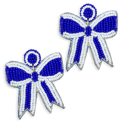 Viv & Lou Royal Blue Loud & Proud Earrings