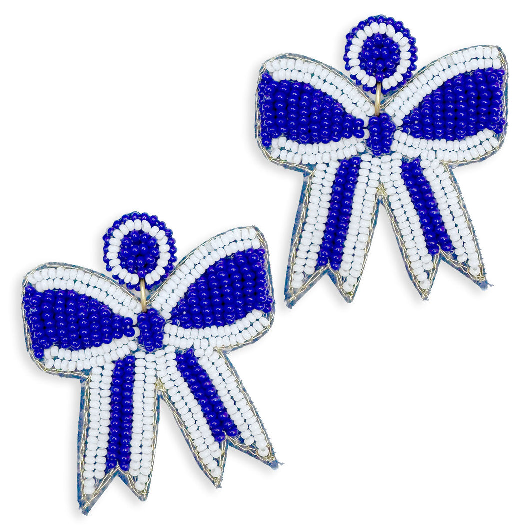 Viv & Lou Royal Blue Loud & Proud Earrings