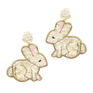 Viv & Lou Some-Bunny Loves You Earrings