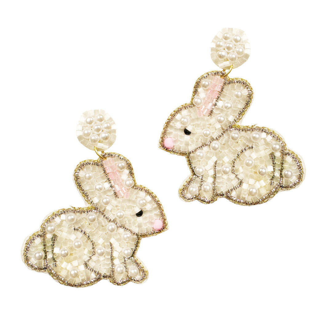 Viv & Lou Some-Bunny Loves You Earrings