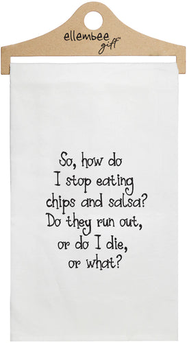 Chips & Salsa Tea Towel