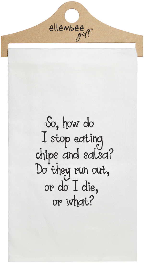 Chips & Salsa Tea Towel