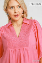 Load image into Gallery viewer, The Junie Top - Coral Pink *Regular &amp; Curvy*
