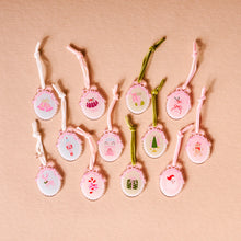 Load image into Gallery viewer, The Darling Effect Coquette Christmas Ornament Advent Calendar