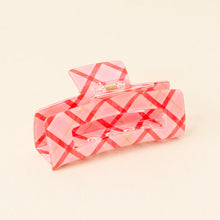 Load image into Gallery viewer, The Darling Effect Claw Clip - Festive Plaid