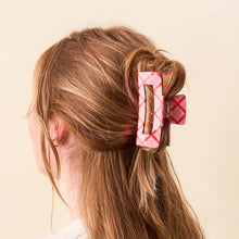 Load image into Gallery viewer, The Darling Effect Claw Clip - Festive Plaid