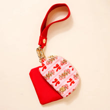 Load image into Gallery viewer, The Darling Effect Dynamic Duo Pouch Wristlet - Oh So Merry