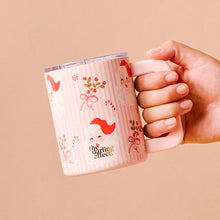 Load image into Gallery viewer, The Darling Effect Insulated Mug 14oz - Holly Jolly Santa