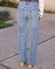 Load image into Gallery viewer, Grace &amp; Lace Wide Leg Premium Denim - Non-Distressed Mid-Wash