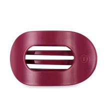 Load image into Gallery viewer, Large Teleties Flat Round Hair Clip - Wild Side