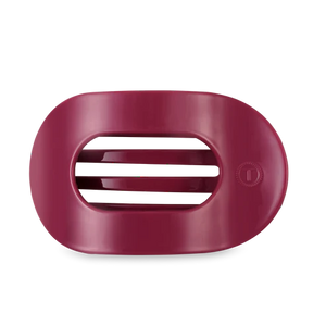 Large Teleties Flat Round Hair Clip - Wild Side