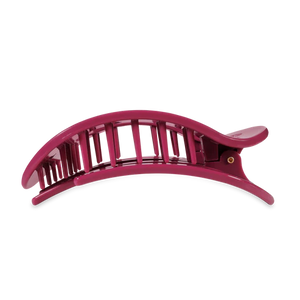 Large Teleties Flat Round Hair Clip - Wild Side