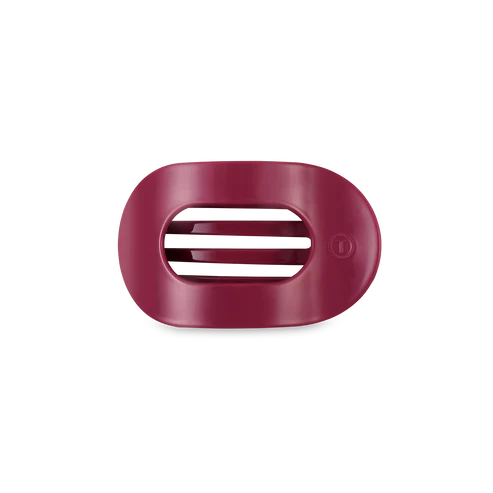 Small Teleties Flat Round Hair Clip - Wild Side
