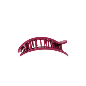 Small Teleties Flat Round Hair Clip - Wild Side