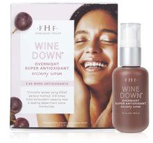Load image into Gallery viewer, FarmHouse Fresh Wine Down Overnight Recovery Serum 1oz.