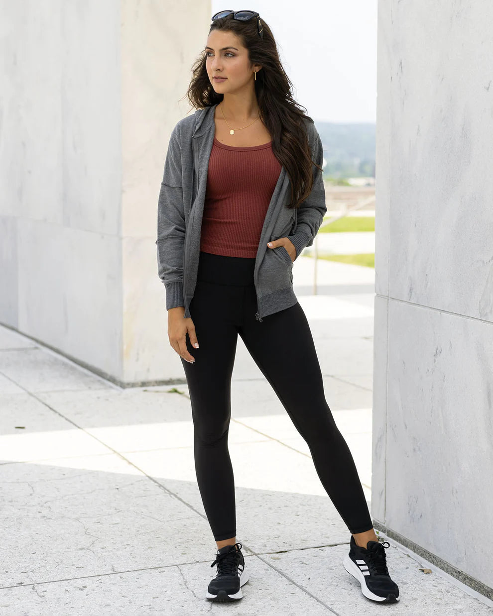 Grey online winter leggings