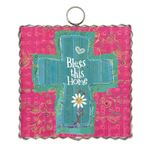 RTC Mini Gallery Charm - Bless This Home