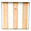 RTC Mini Gallery Display Board - Cream & White Striped