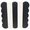 RTC Mini Gallery Display Board - Black & Cream Scallop