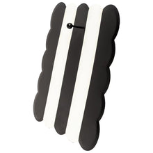 Load image into Gallery viewer, RTC Mini Gallery Display Board - Black &amp; Cream Scallop