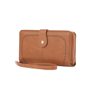 Rachel Wallet/Wristlet- Tan