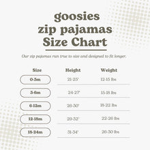 Load image into Gallery viewer, Goosies Long Sleeve Zip Pajamas - Bows