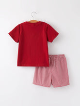 Load image into Gallery viewer, Baseball Boys Smocked &amp; Embroidered Set